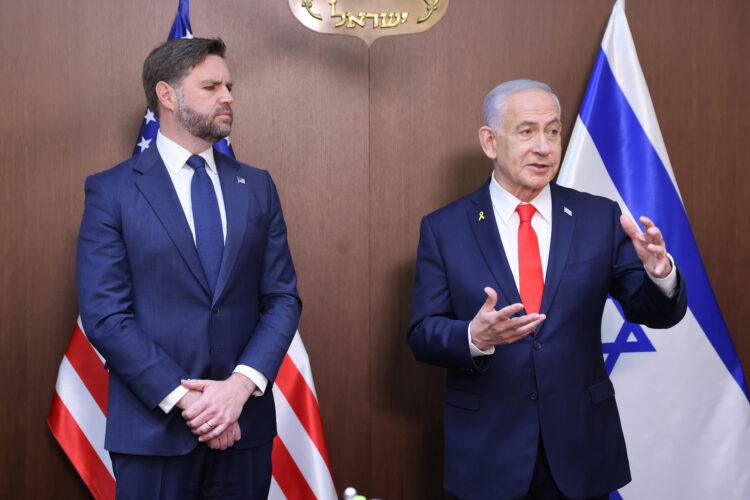 Vance Denies the U.S. Dictates to Israel as He Meets With Netanyahu Over Ceasefire in Gaza